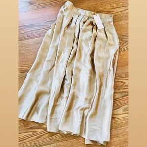 Tracy Reese Champagne Silk Skirt Originally $438